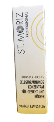 St. Moriz Booster Drops Selbstbräuner Konzentrat für Gesicht & Körper 50ml NEU