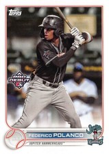 2022 TOPPS PRO DEBUT (#PD-190) - FEDERICO POLANCO