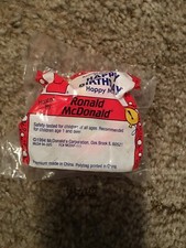 Vintage 1994 McDonald  s Ronald McDonald Happy Birthday Happy Meal Toy Sealed 1