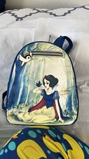 Image of Disney Loungefly Snow White Forest Scene Mini Backpack - NWT