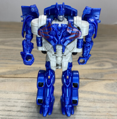 Transformers Speed Change Optimus Prime TLK 07 4.5'' Action Figure Hasbro 1 Step