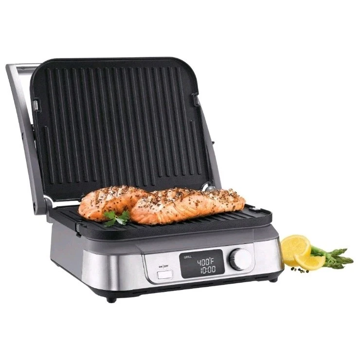 Cuisinart GR-5B 5-in-1 Digital Griddler Grill Griddle Panini Press New Open Box
Opens in a new windo