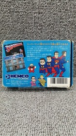 Superman Famicom Game Tested Working Used with Scratches & Sticker Prioritized