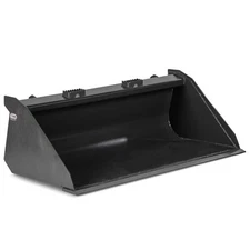 Titan Attachments 60" Grade 50 Standard Series Low Profile Dirt Bucket, SSQA