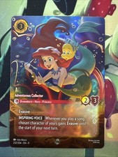 Ariel - Adventurous Collector Enchanted 232/204 Disney Lorcana Fabled Holo