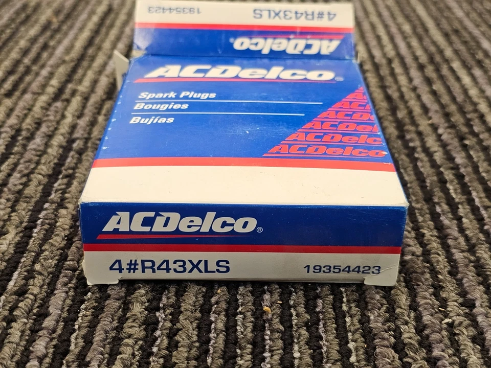 (CANTIDAD 4) Bujía ACDelco R43XLS 19354423 para Honda Accord 1986-1989 Foto 3 de 4