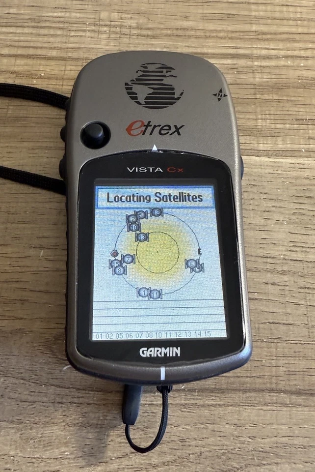 Garmin eTrex Vista Cx GPS USB Waterproof Bundle w/ Case – Tested – Works - Image 2 of 4