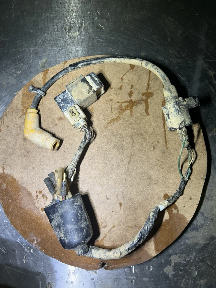 Honda XR70R 2000 OEM ECU UNIDAD DE CONTROLADOR CAJA NEGRA BOBINA DE ENCENDIDO ARNÉS DE CABLEADO Foto 2 de 2