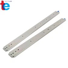 500lb Locking Slides 36" Full Extension Industrial Ball Bearing Runners