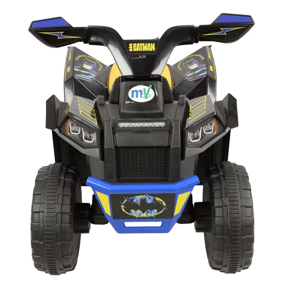 MoVe Batman 6v Electric Mini Quad Ride On Kids Outdoor Toys - Image 3 of 4