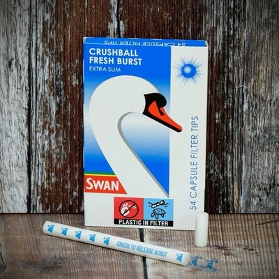 SWAN CRUSHBALL FRESH / COOL BURST EXTRA SLIM FILTER TIPS MULTI 6,12,24