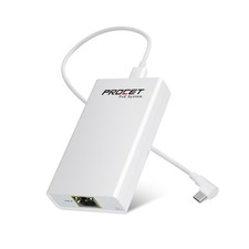 Gigabit PoE to USB C Converter for Smart Phone/Tablet, USB-C to Ethernet Adap...