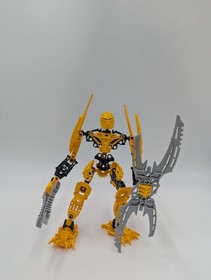 LEGO BIONICLE Mata Nui 8989 Glatorian Legends (No Shin Guards, No Ammo)