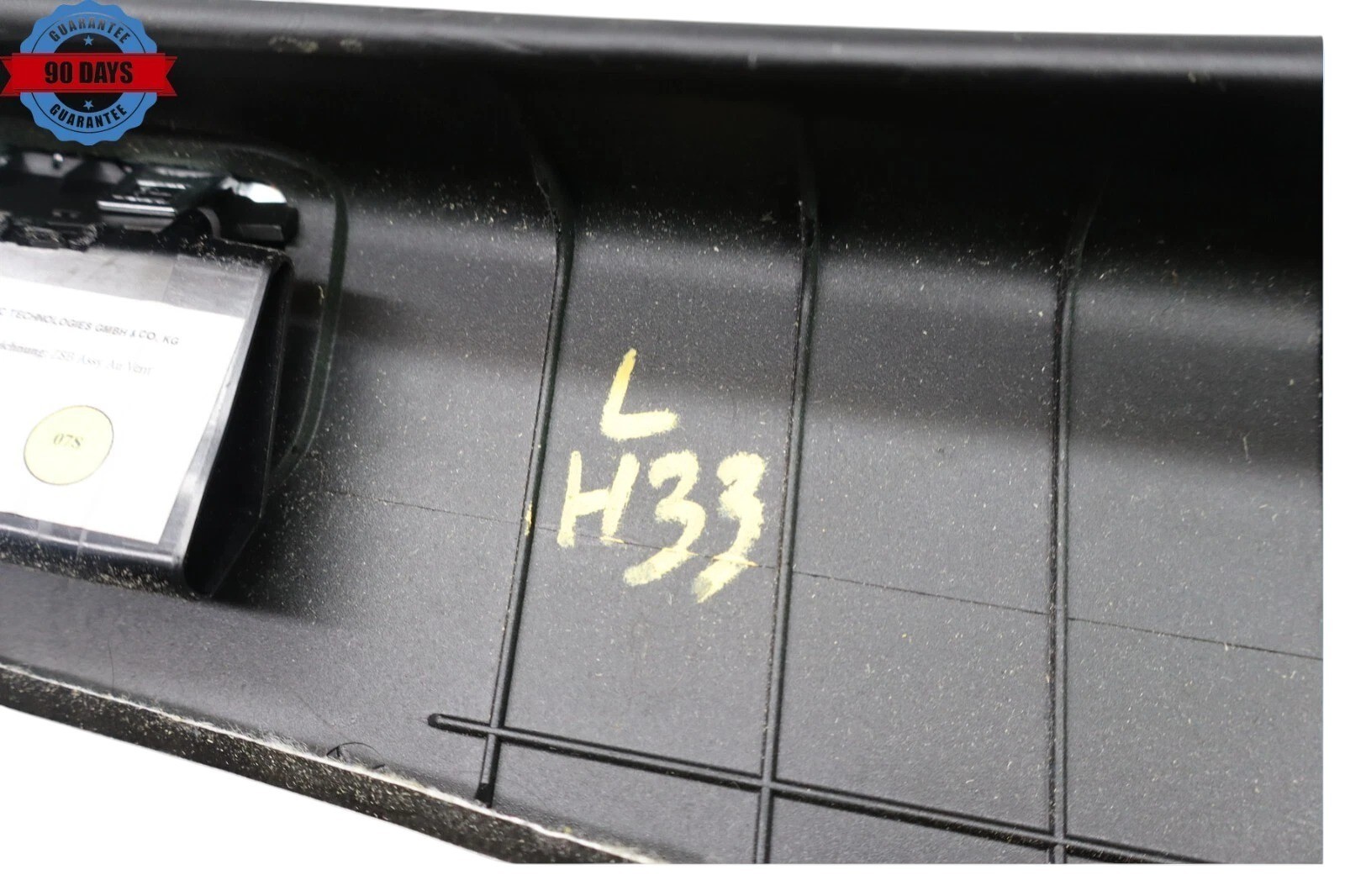 06-12 Bentley Continental Flying Spur Left Driver Side B-Pillar Cover Trim OEM
