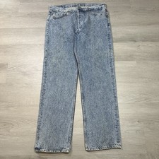 Vintage Levis 501 Jeans Men 38x30 Blue 80s Made USA Acid Stone Wash Tag 38 Waist