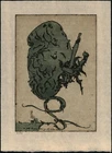 Janssen, nothing is more colourful than the world. [Signed Original colour etching].