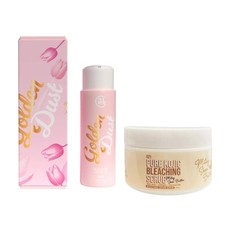 G21 Pure Kojic Bleaching Scrub  Gold Dust Lotion -BUNDLE