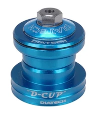 Diatech D-1 FS D-Cup BMX bicycle headset 1 1/8" THREADLESS - BRIGHT DIP BLUE