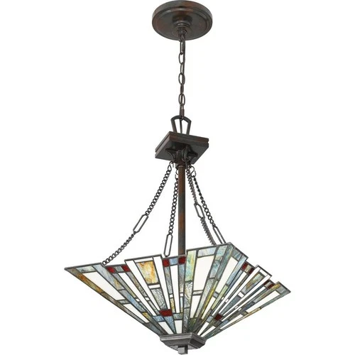 Quoizel Lighting - Three Light Pendant - Pendant - Maybeck - 3 Light Pendant - - Picture 3 of 4