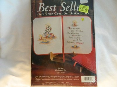 C-25 NEW BEST SELLERS COUNTED CROSS-STITCH KIT  CHRISTMAS EVE 