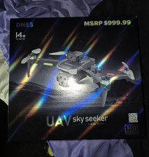 DMES UAV Sky Seeker Ready to Fly Quadcopter Drone with HD Camera