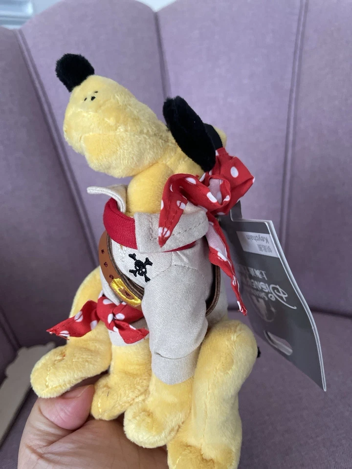 Shanghai Disney Plush Pluto Keychain/bag charm  - Image 3 of 3
