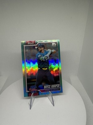 Topps 2026 Series 1 Aqua Rainbow Foil Bryce Harper Philadelphia Phillies #250