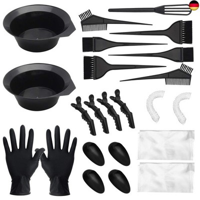 23-Teiliges Hair Dye Set,CREATESTAR DIY Haare Färbung Kit Haarfärbemittel,Haare 