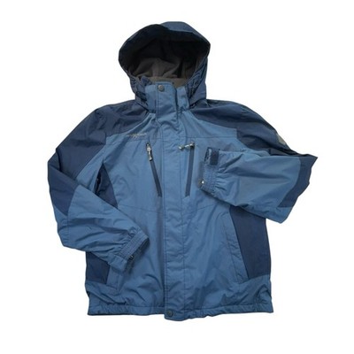 Zeroxposure Mens Winter Jacket Hooded Fleece Lined Size Large