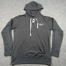 Coachella Hoodie Mens Medium Gray Pullover Sweatshirt J America Festival 2017