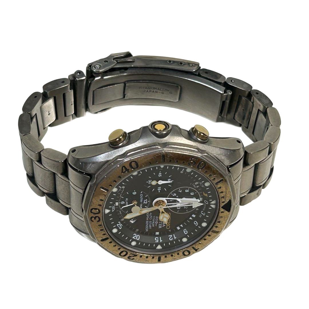 SEIKO SCUBA MASTER ALL Titanium 7K52-6A00 SBCP001 Analog