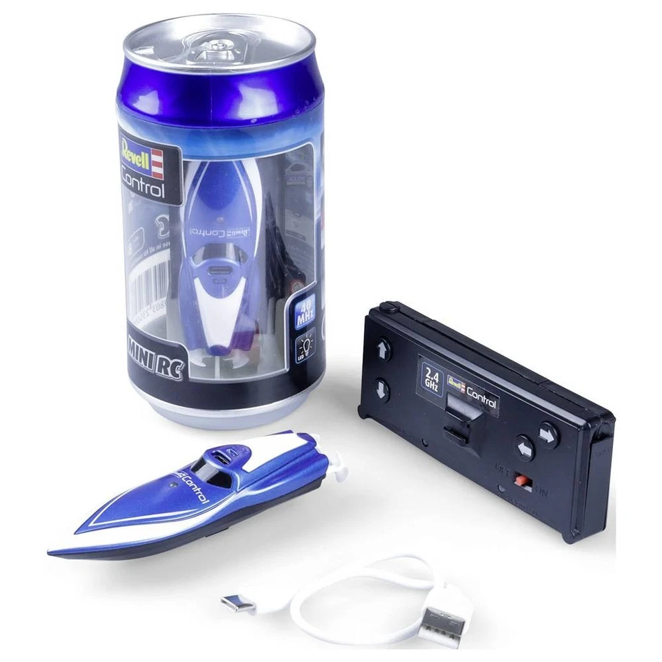 Revell Control Mini bleu Bateau RC débutant motorisé prêt à fonctionner (RtR) - Photo 3/4