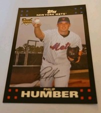 2007 Topps Philip Humber #277 Rookie New York Mets Baseball Card. rookie card picture