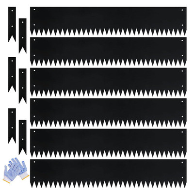 Gzgneevl Metal Landscape Edging Galvanized Steel Edging Metal Garden Edging