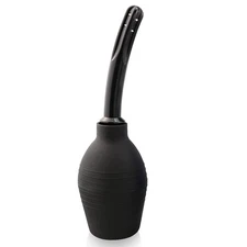 Anal Douche Enema Bulb Vaginal Douche Cleaner Flusher for Women and Man, 10 oz