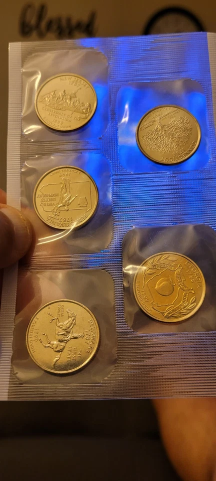 1999 Philadelphia US Mint Uncirculated Coin Set 10 Piece Collection - Image 2 of 4