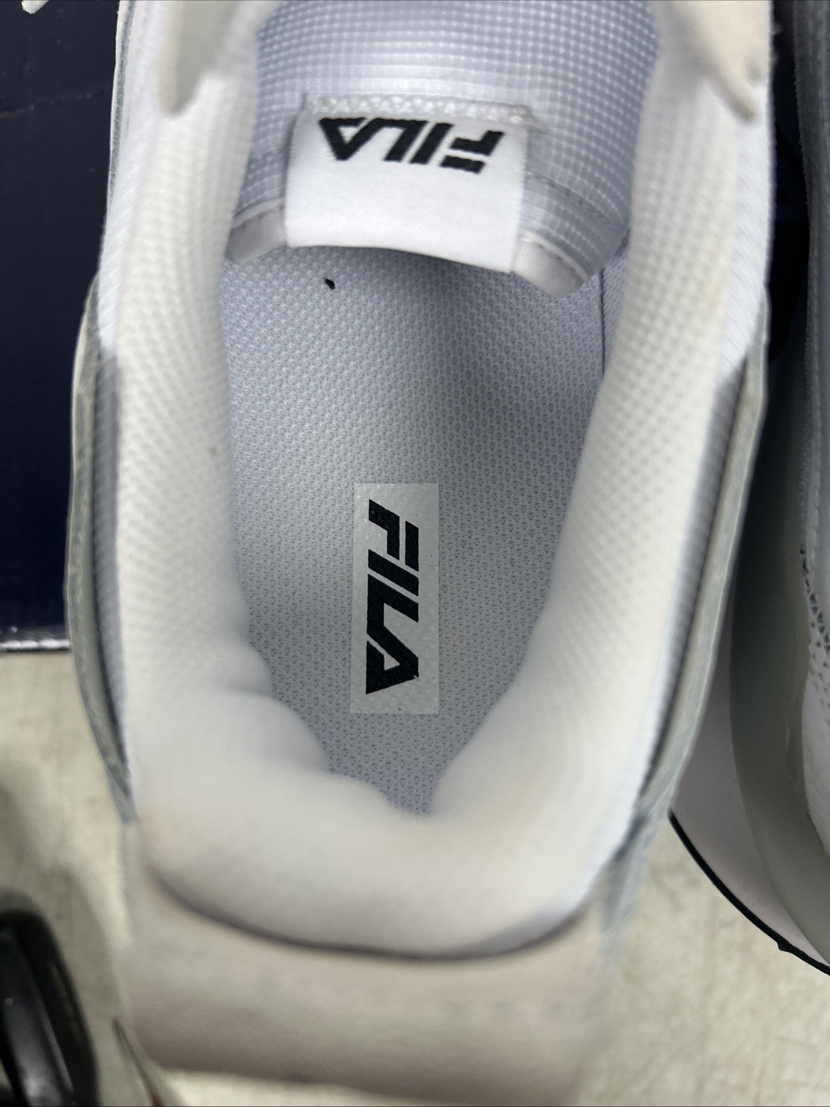 Fila Renno N Generation Patched White/Grey Mens Size 12 image 8