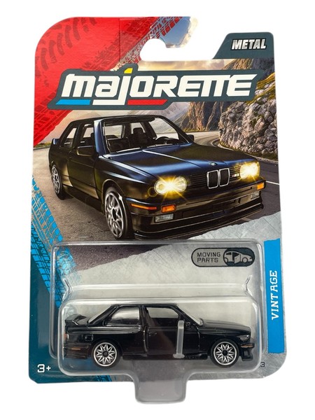 Majorette Vintage BMW M3 Black 1:64 8502000001 NEW Diecast Metal Model-image
