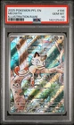 2025 POKEMON PFL EN-PHANTASMAL FLAMES ILLUSTRATION RARE #106 MEOWTH PSA 10