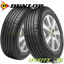 2 Dunlop Signature Ii 21560r17 96t All Season Performance Tires 65k Mi Warranty
