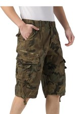 Mens Army Camouflage Shorts Cargo Shorts Half Pants Summer Casual Shorts