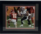 ANTOINE WINFIELD JR. SIGNED  BUCCANEERS PEACE SIGN 11 x 14 PHOTO BECKETT FRAMED