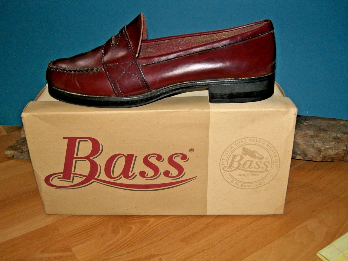 Bass Leather 1980s Vintage Clothing, Shoes & Accessories for sale