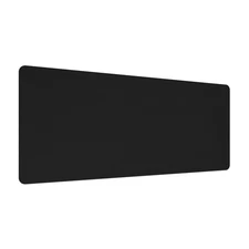 24"x16" Desk Mat Protector, PVC Non-Slip Mouse Pad Mat, Black