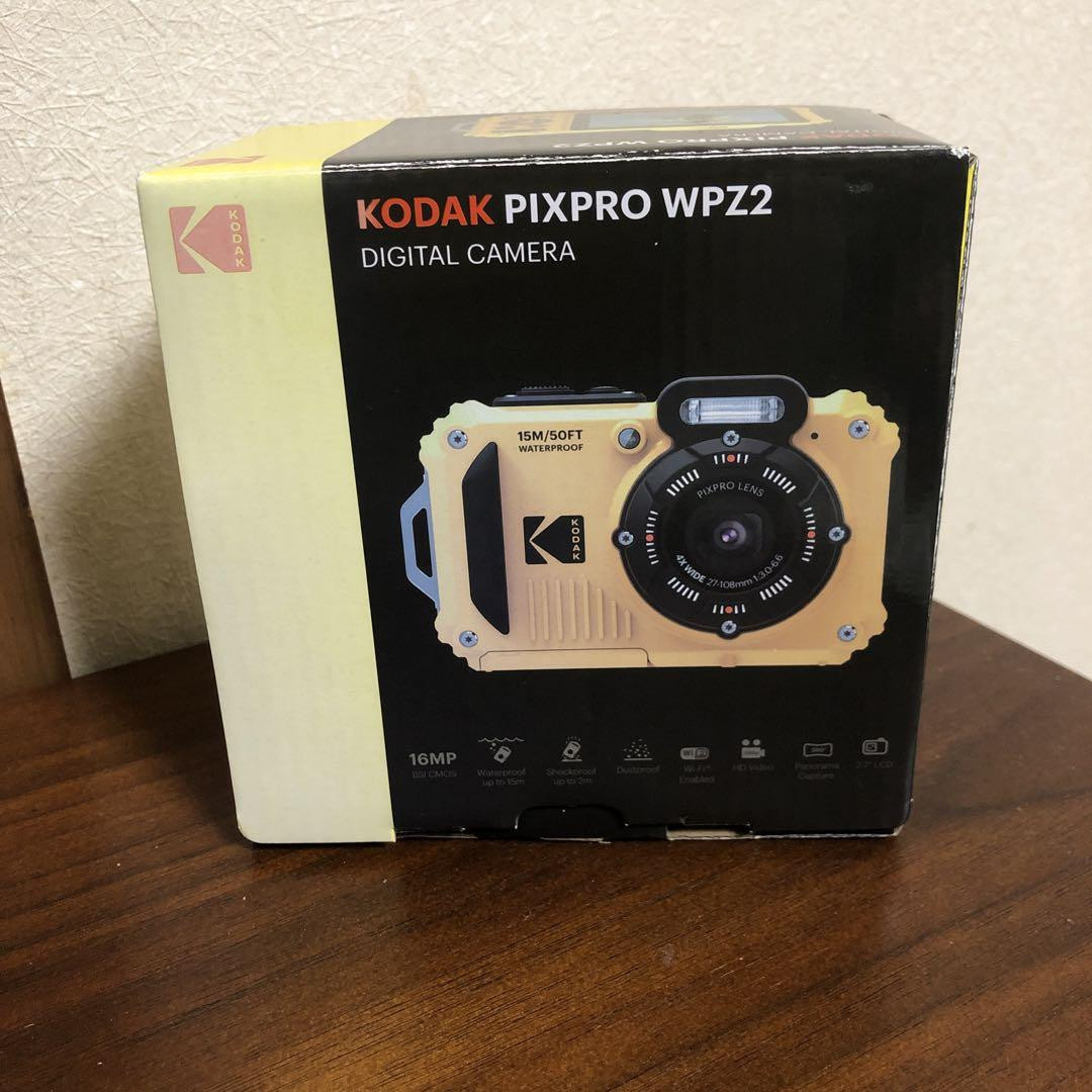 Unused KODAK PIXPRO WPZ2 Waterproof Wi-Fi Digital Camera Unused KODAK PIXPRO WPZ2 Waterproof Wi-Fi Digital Camera
