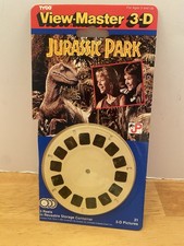 Vtg. Tyco View Master 3-D  Jurassic Park  3 Reels, New