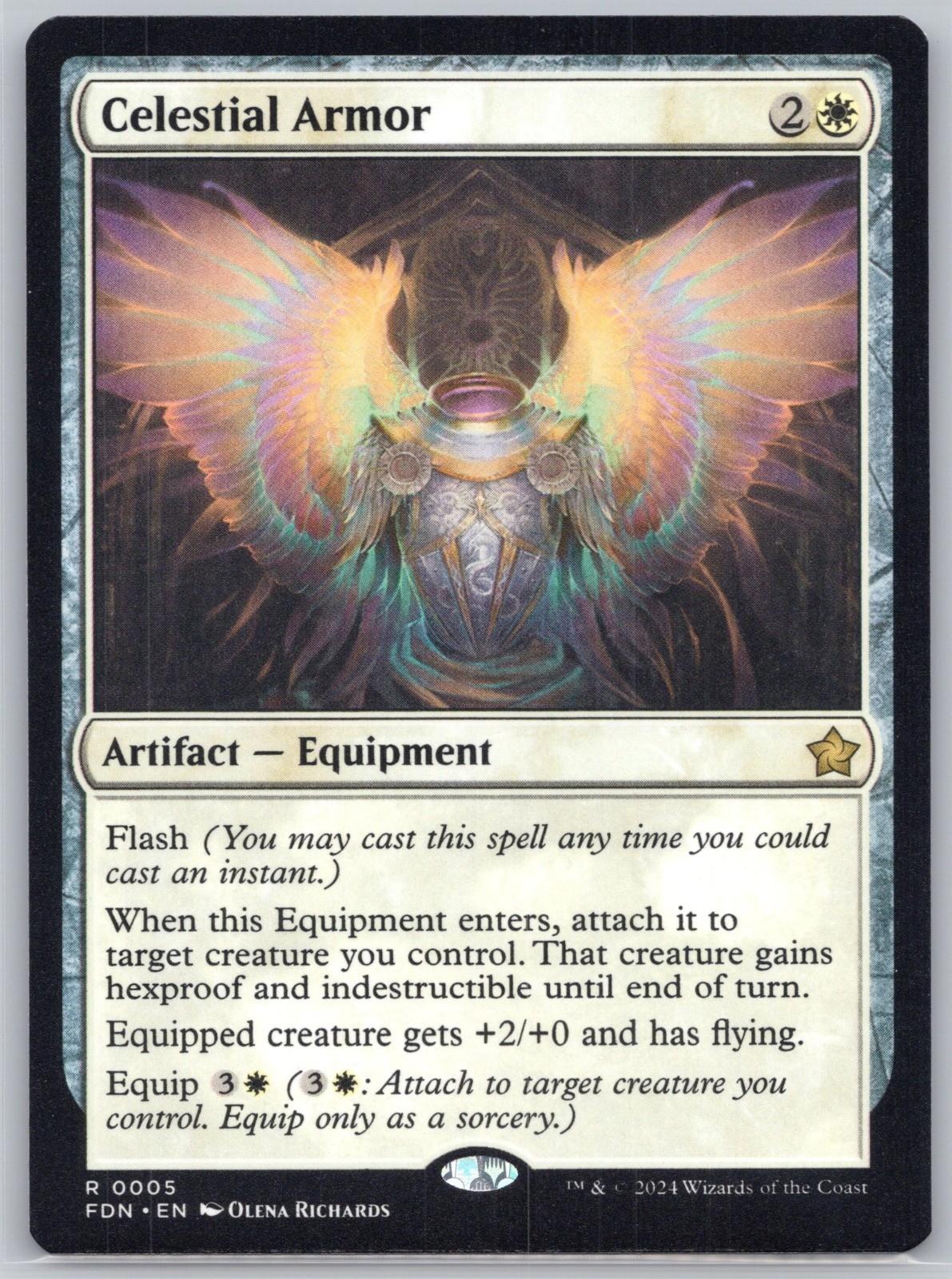 Celestial Armor (5) - FDN: Foundations NM