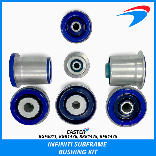 Q50 Rear Subframe Polyurethane Rear Subframe Bushing Kit for Infiniti Q50 & Q60 CV37 ...
