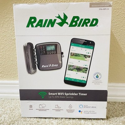 Rain Bird Outdoor Irrigation Controller Wi-Fi Timer Version 2.0 Indoor/Outdoor
