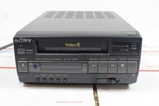 Sony EV-C3 Video8 Compact 8mm Tape Player and Recorder POWERS ON-For SPARE PARTS